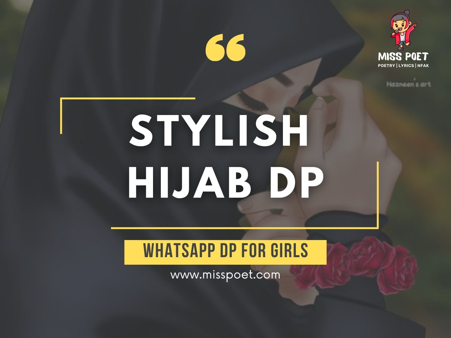 Stylish Hijab DP For Whatsapp 2023