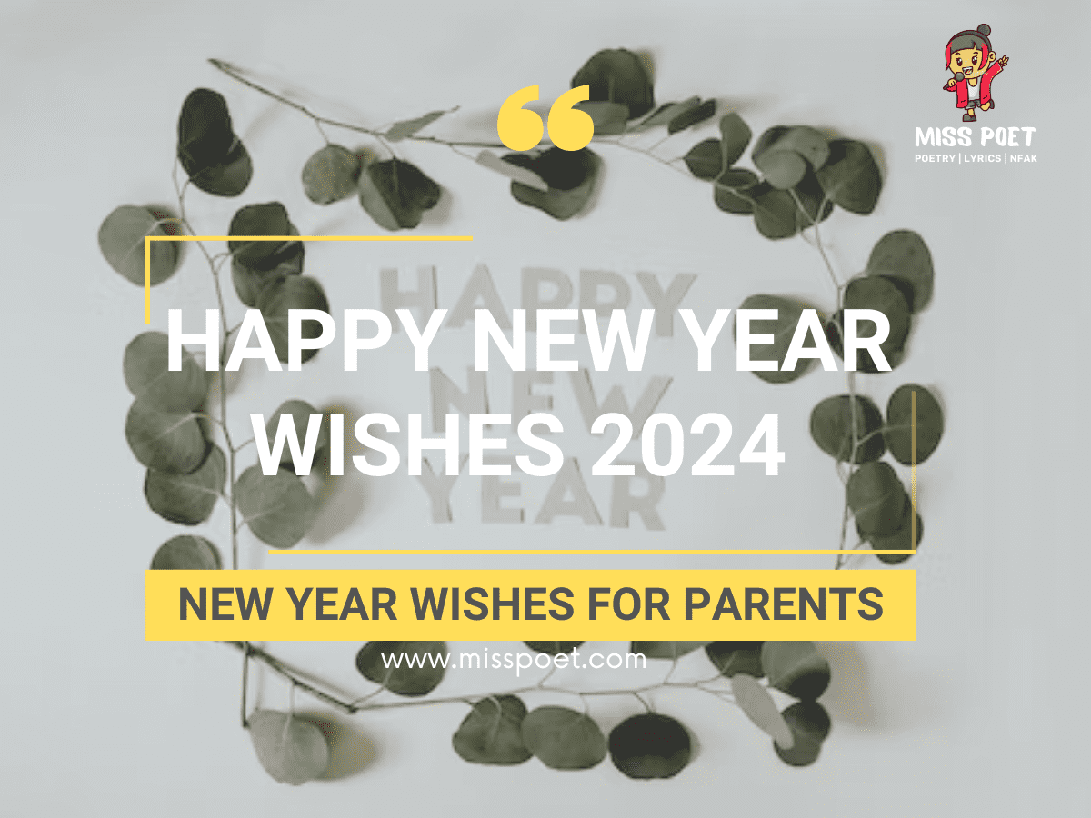Happy new year wishes for parents