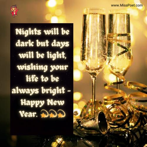Touching New Year wishes