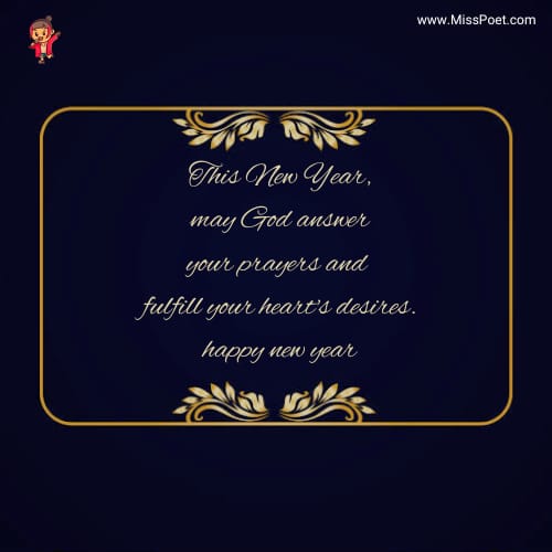 happy new year wishes in english